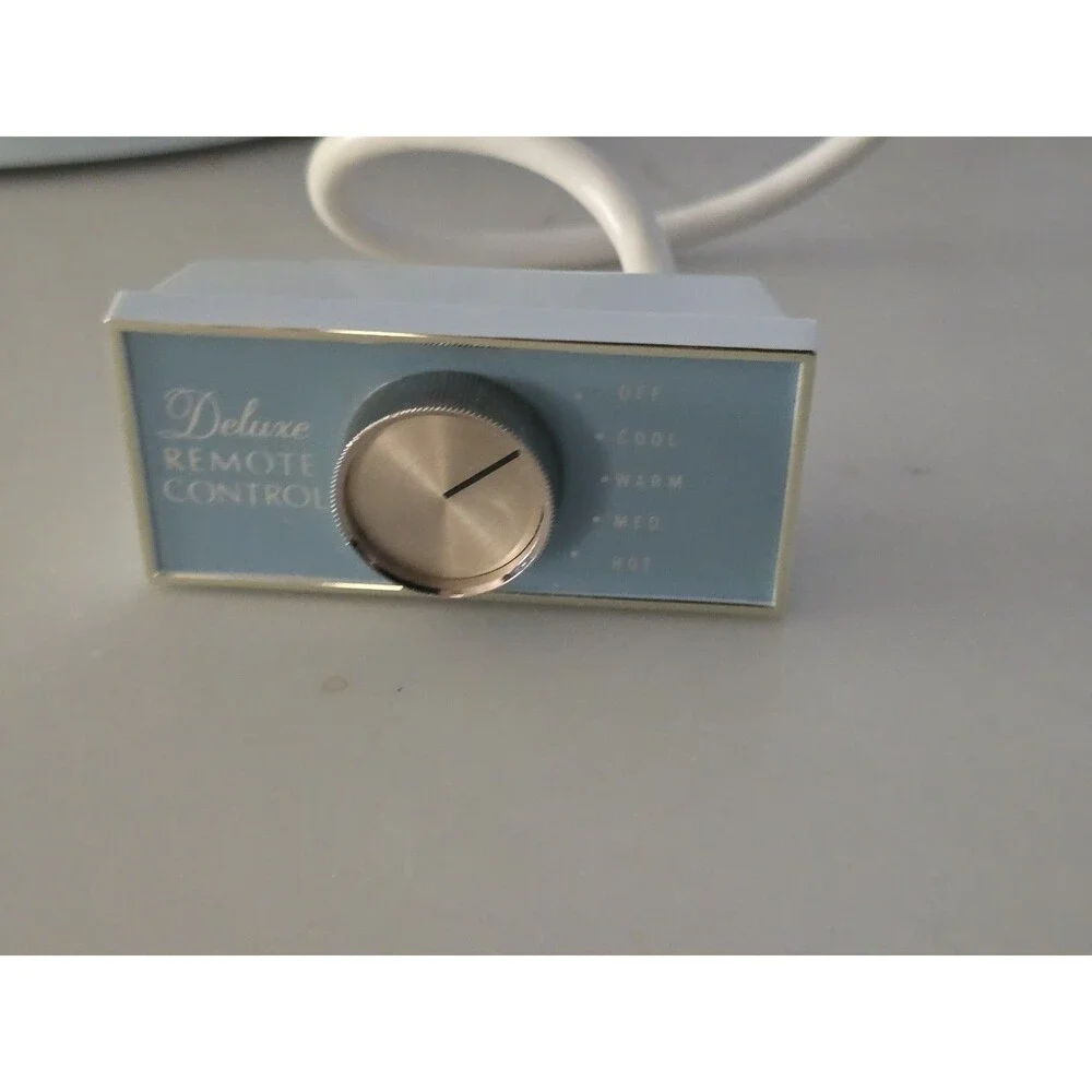 Vintage Lady Schick Consolette Deluxe Hair Dryer Mist Remote Model TESTED WORKS